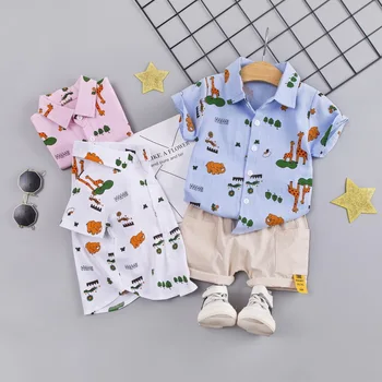 2pcs Baby Boy Summer Clothes Sets Suits For Newborns Boy Cartoon Shirt + Pants Baby Sets Infant Baby Boy Clothing Outfits
2pcs Baby Boy Summer Clothes Sets Suits For Newborns Boy Cartoon Shirt + Pants Baby Sets Infant Baby Boy Clothing Outfits