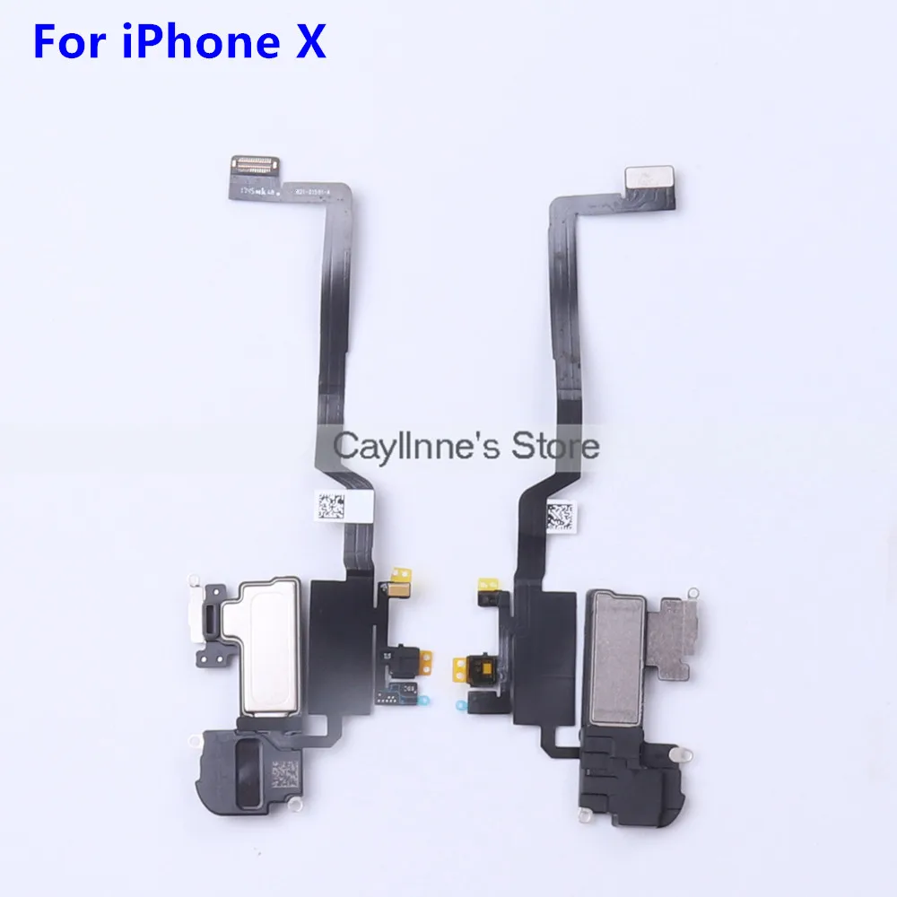 

Original Front Light Sensor Flex Ribbon Cable Earpiece Ear Speaker Assembly For iPhone X Ten 10 Replacement Parts