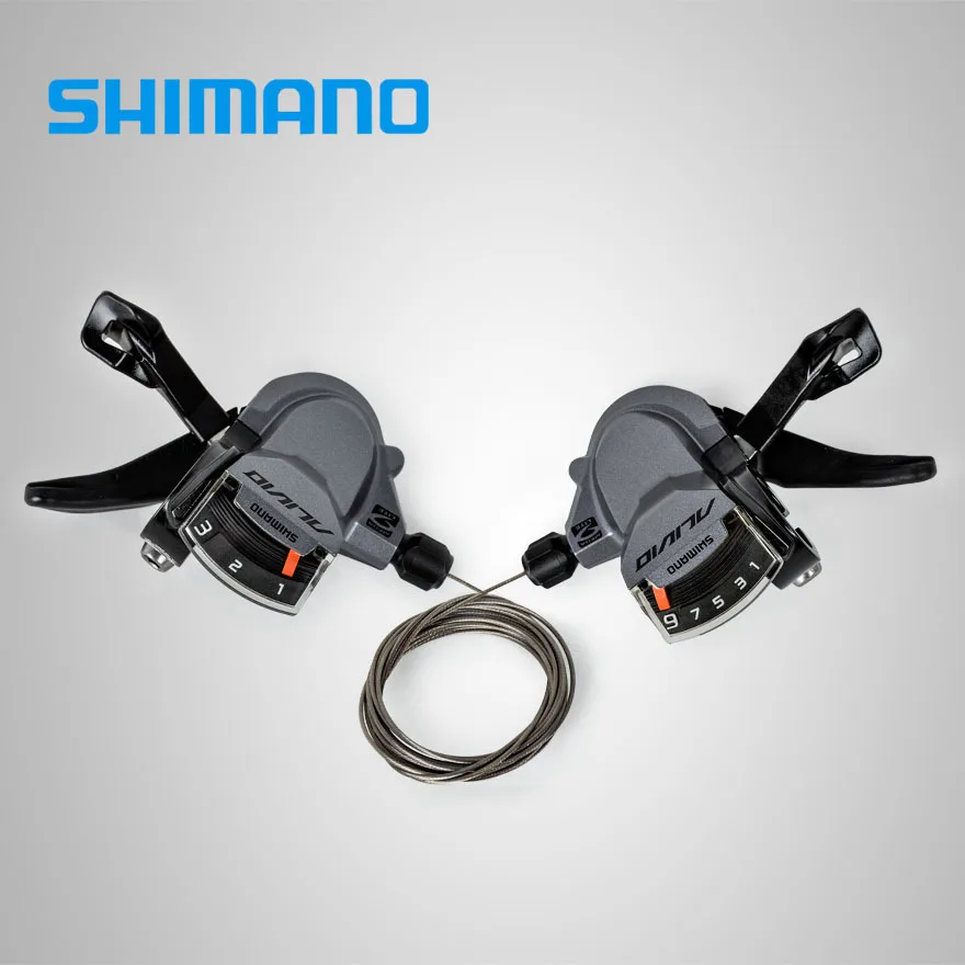 SHIMANO ALIVIO SL M4000 3x9S 27 Speed Shifter Lever Trigger With Inner Cables 3s 9s options
SHIMANO ALIVIO SL M4000 3x9S 27 Speed Shifter Lever Trigger With Inner Cables 3s 9s options