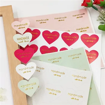 100 Pcs heart Sealed Stickers Gift Stickers DIY Handmade Gift Cake Biscuit bread Label Sticker
100 Pcs heart Sealed Stickers Gift Stickers DIY Handmade Gift Cake Biscuit bread Label Sticker