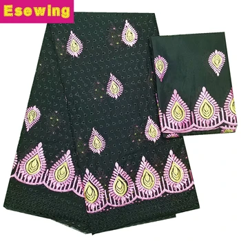Esewing Latest African Lace Fabric Black Pink Swiss Voile Lace High Quality Emboridery Cotton Lace with French Lace Set Fabric
Esewing Latest African Lace Fabric Black Pink Swiss Voile Lace High Quality Emboridery Cotton Lace with French Lace Set Fabric