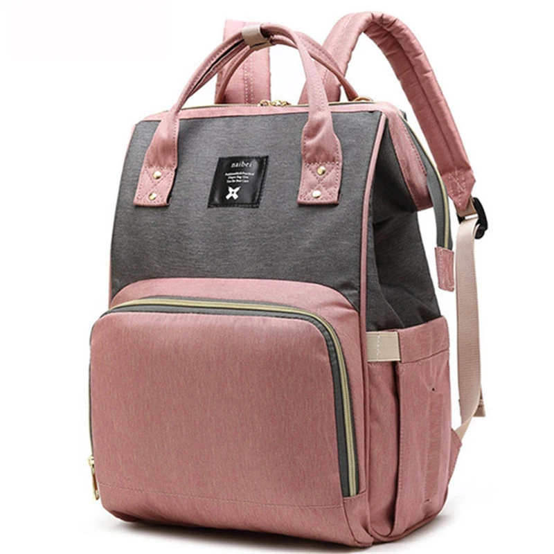 Baby Diaper Bag Pink Color Large baby nappy Mummy Maternity Travel Backpack for mom Nursing bags 2019 Fashion
Baby Diaper Bag Pink Color Large baby nappy Mummy Maternity Travel Backpack for mom Nursing bags 2019 Fashion