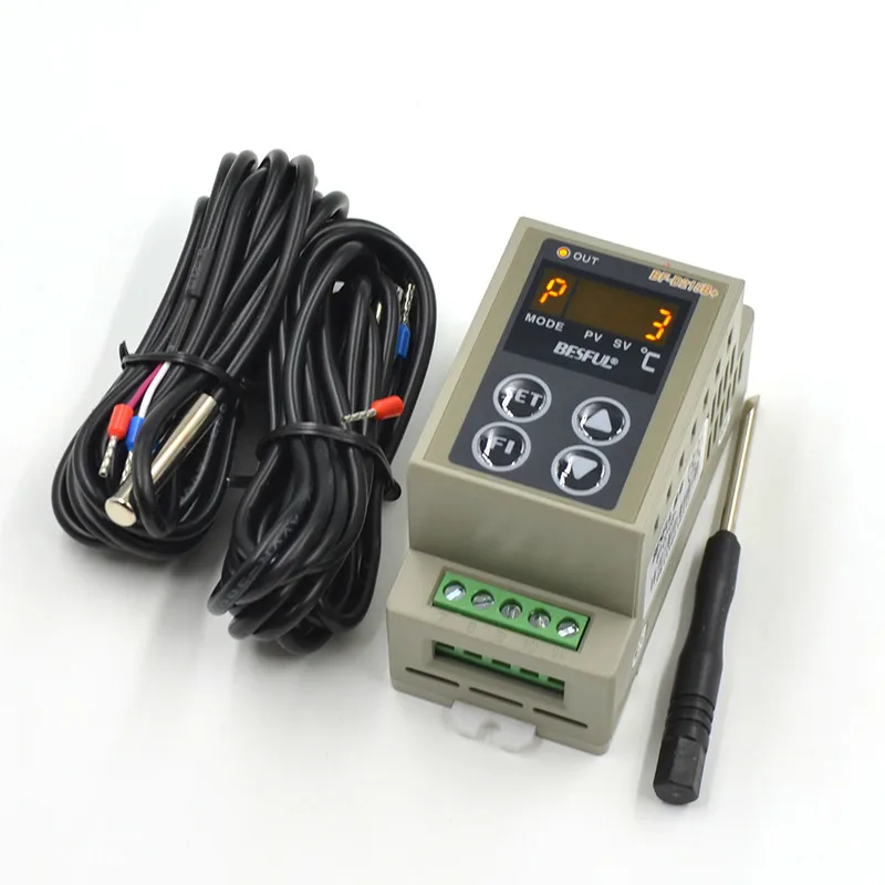 BF-D215B+ Guide Rail Temperature Difference Meter Solar Water Circulation Temperature Difference Controller Backwater Controller
BF-D215B+ Guide Rail Temperature Difference Meter Solar Water Circulation Temperature Difference Controller Backwater Controller