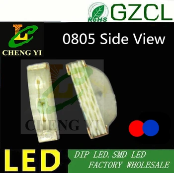 2.1*0.6mm RED&BLUE bicolor 0805 Side view SMD led 460-475nm Chip light diode(0805 surface mount led)
2.1*0.6mm RED&BLUE bicolor 0805 Side view SMD led 460-475nm Chip light diode(0805 surface mount led)