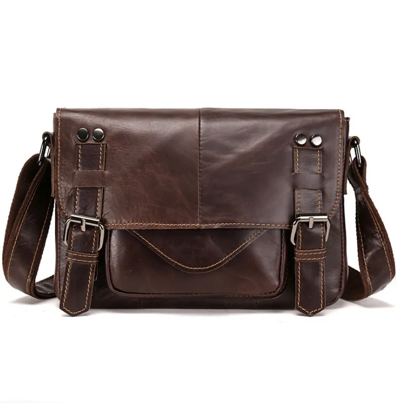 New High Quality Oil wax Genuine Leather Cowhide tide Men Vintage Business Travel Casual Crossbody Shoulder Bag Briefcase
New High Quality Oil wax Genuine Leather Cowhide tide Men Vintage Business Travel Casual Crossbody Shoulder Bag Briefcase