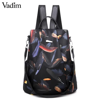Vadim Waterproof Oxford Bags Women Backpacks Multifunction Female Shoulder Bag Ladies Backpack School Bag for Girls Sac a Dos 
Vadim Waterproof Oxford Bags Women Backpacks Multifunction Female Shoulder Bag Ladies Backpack School Bag for Girls Sac a Dos