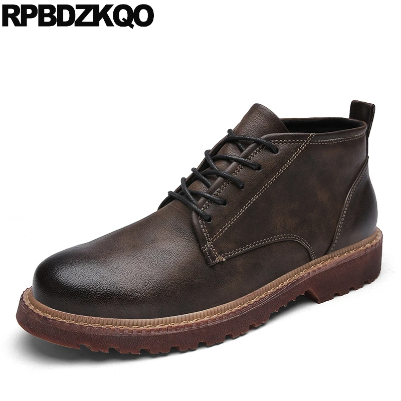 retro combat boots shoes booties british style men korean military waterproof lace up designer fashion autumn fall army short
retro combat boots shoes booties british style men korean military waterproof lace up designer fashion autumn fall army short