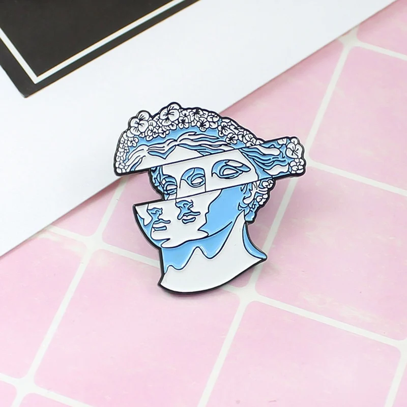 Amazing Art Enamel Pins Creative Segmentation Sculpture Head Brooches Cartoon Bag Clothes Lapel Pin Jewelry Gift
Amazing Art Enamel Pins Creative Segmentation Sculpture Head Brooches Cartoon Bag Clothes Lapel Pin Jewelry Gift