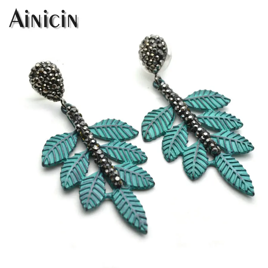 1pc Ancient Bronze Green Tree Of Life Dangle Earrings Black Rhinestone Crystal Paved Fashion Birthday Gift Women Jewelry
1pc Ancient Bronze Green Tree Of Life Dangle Earrings Black Rhinestone Crystal Paved Fashion Birthday Gift Women Jewelry