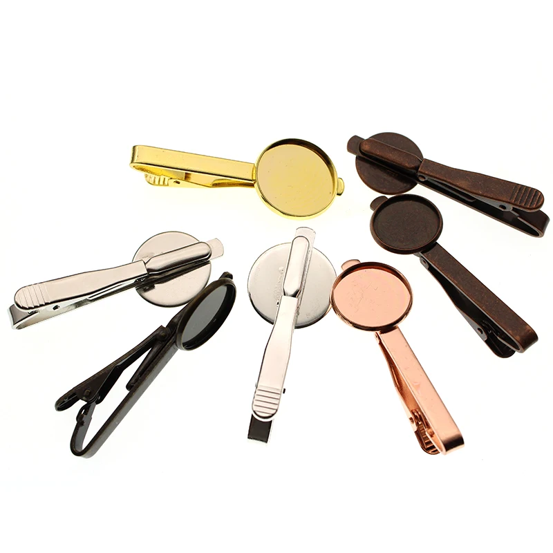 5pcs Brass Round 16mm 18mm 20mm Tie Clip Cabochon Settings Base Blank Tray Bezel Men's DIY Clothing Accessories Jewelry Making
5pcs Brass Round 16mm 18mm 20mm Tie Clip Cabochon Settings Base Blank Tray Bezel Men's DIY Clothing Accessories Jewelry Making