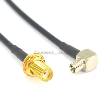 RG174 15cm TS9 Male Plug Right angle to SMA Female Jack Connector Pigtail Extension Cable
RG174 15cm TS9 Male Plug Right angle to SMA Female Jack Connector Pigtail Extension Cable