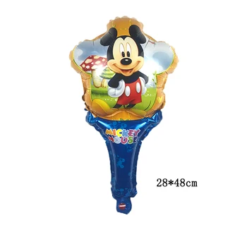 50psc/lot Mickey story Hand stick air balloon Aluminum foil balloons happy birthday party decorations kids toy Supplies
50psc/lot Mickey story Hand stick air balloon Aluminum foil balloons happy birthday party decorations kids toy Supplies