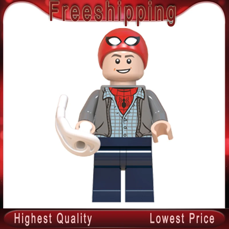 super heroes Marvel Peter Park Mysterio Nick Furry Spider-man Hydro-Man Happy Hogan MJ Building Blocks kids Toys WM707
super heroes Marvel Peter Park Mysterio Nick Furry Spider-man Hydro-Man Happy Hogan MJ Building Blocks kids Toys WM707