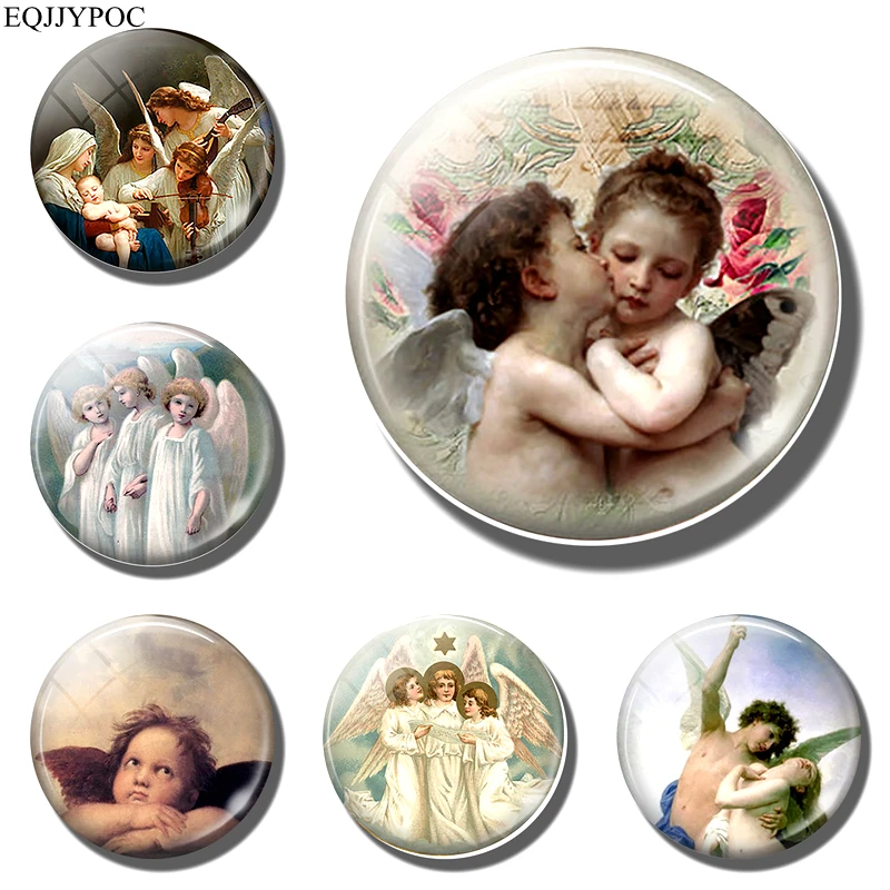First Kiss angel fridge magnet Virgin Mary Refrigerator Magnets angel glass Cabochon 30MM Sticker fashion Creative Home decor
First Kiss angel fridge magnet Virgin Mary Refrigerator Magnets angel glass Cabochon 30MM Sticker fashion Creative Home decor