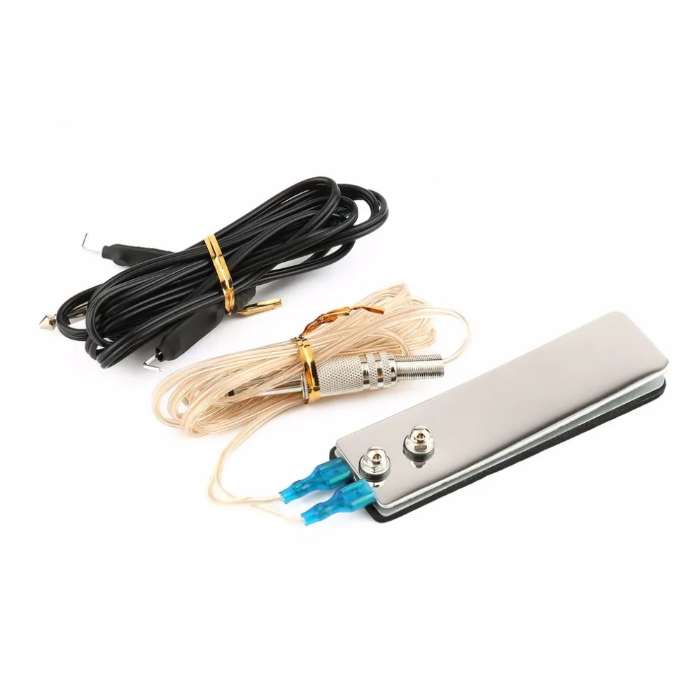 Pro Tattoo Machine Accessories Kit Mini Stainless Steel with Foot Switch Pedal Tattoo Power Supply & Clip Cord
Pro Tattoo Machine Accessories Kit Mini Stainless Steel with Foot Switch Pedal Tattoo Power Supply & Clip Cord