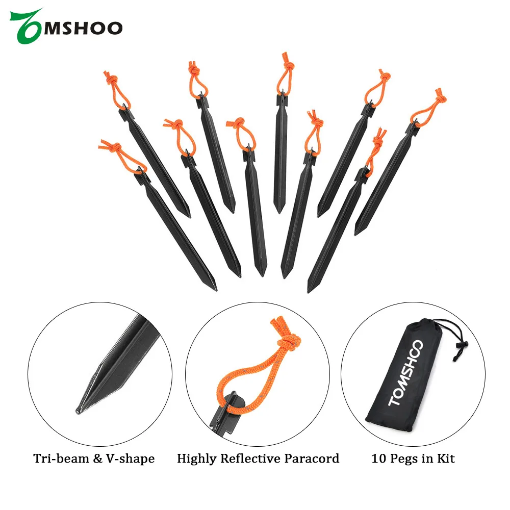 10pcs/lot 18CM/7" V-shape Tent Peg Camping Ultra-light Tent Stake with Reflective Rope Outdoor Traveling Building Accessories
10pcs/lot 18CM/7" V-shape Tent Peg Camping Ultra-light Tent Stake with Reflective Rope Outdoor Traveling Building Accessories