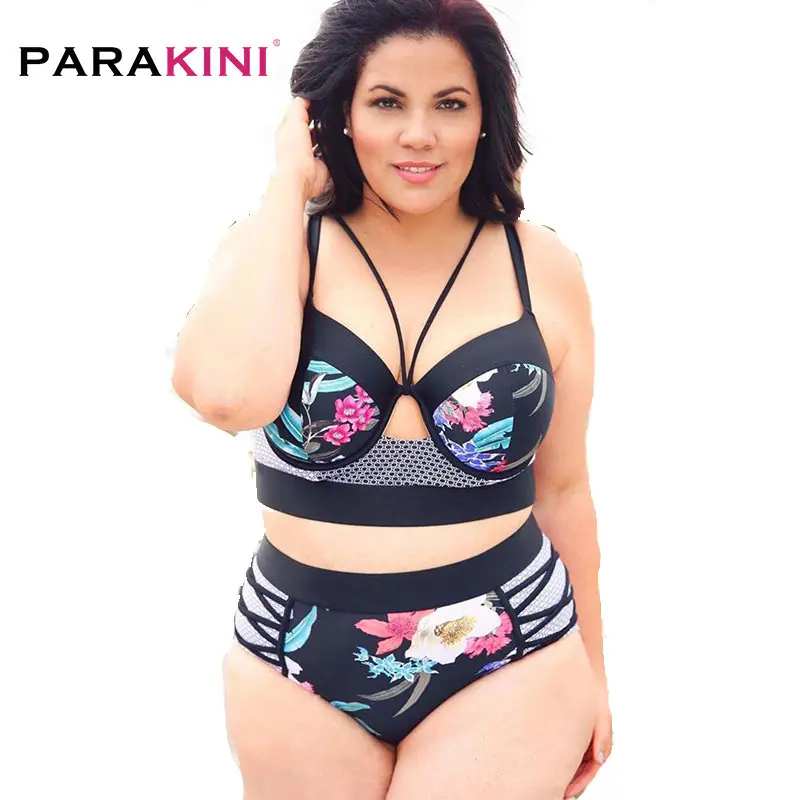 PARAKINI 2019 New High Waist Bikini Set Plus Size Swimwear Women Swimsuit Push Up Bikini Women Bathing Suit Biquini Print Bikini
PARAKINI 2019 New High Waist Bikini Set Plus Size Swimwear Women Swimsuit Push Up Bikini Women Bathing Suit Biquini Print Bikini