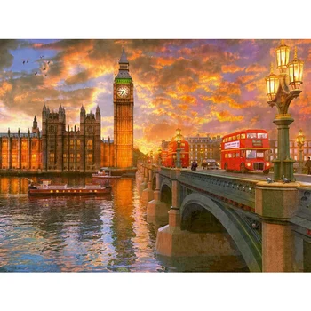 Fuyun 5D Diamond Painting Scenery Full Round Diamond Mosaic London Street Rhinestone Picture Embroidery Sale Home Decor
Fuyun 5D Diamond Painting Scenery Full Round Diamond Mosaic London Street Rhinestone Picture Embroidery Sale Home Decor