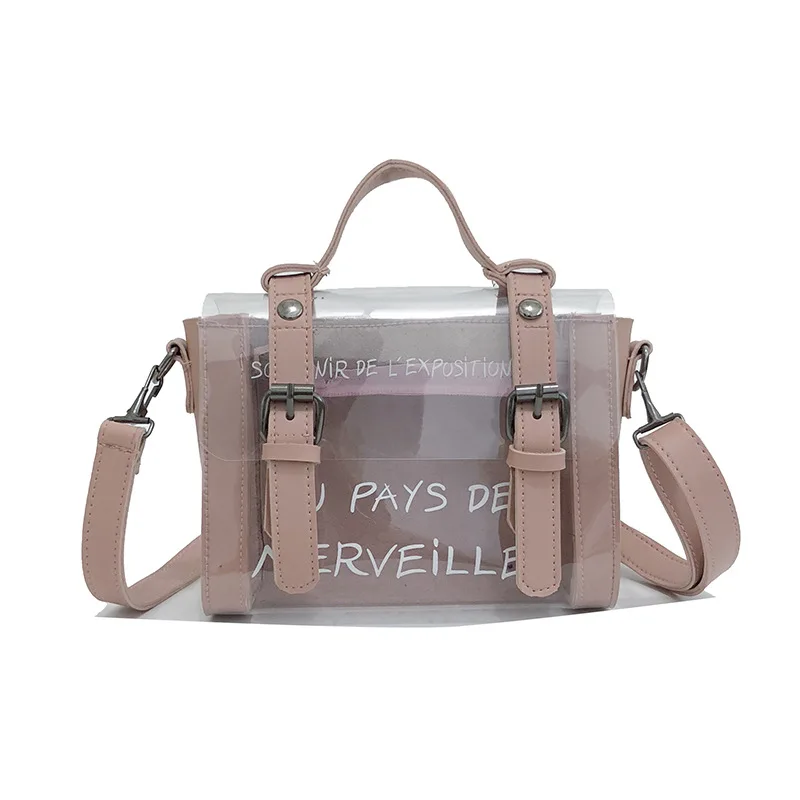 Women bag Transparent PVC Beach Bag 2018 Large Capacity Totes Composite Bags Fashion Clear Waterproof Shoulder Messenger Bags
Women bag Transparent PVC Beach Bag 2018 Large Capacity Totes Composite Bags Fashion Clear Waterproof Shoulder Messenger Bags