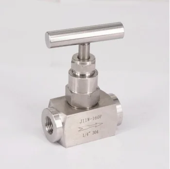 1/4" BSP Female SUS 304 Stainless Steel Flow Control Needle Valve 2250 PSI water oil fuel steam
1/4" BSP Female SUS 304 Stainless Steel Flow Control Needle Valve 2250 PSI water oil fuel steam
