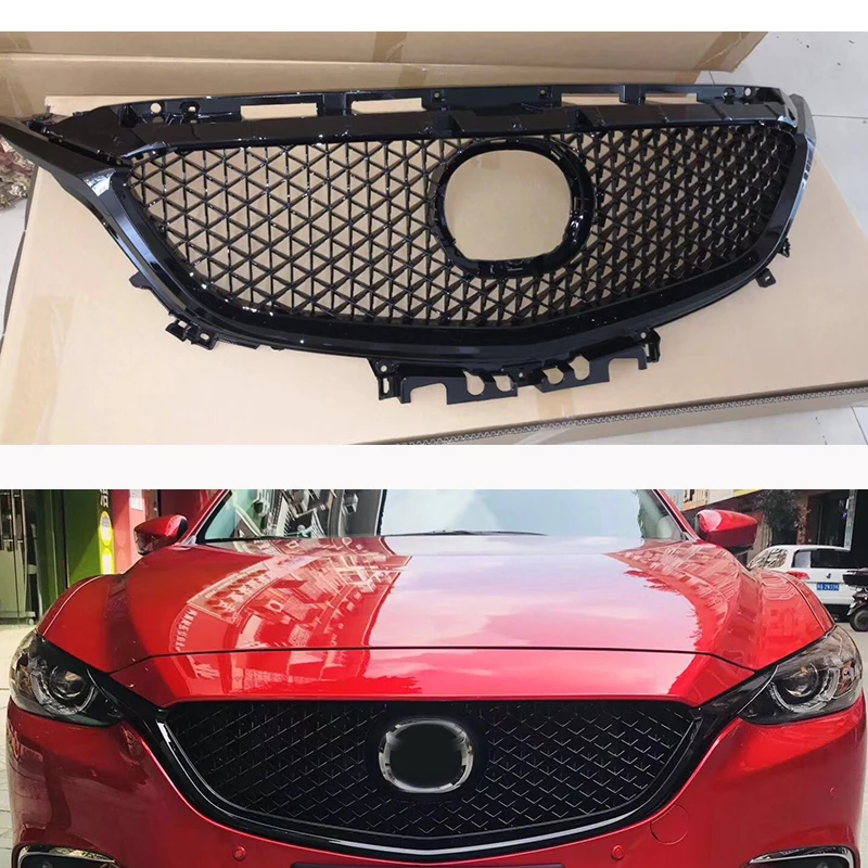 Front Bumper Grill Car Styling For Mazda 6 Atenza 2017 2018 Black Color Grille Front Grilles Cover Protector
Front Bumper Grill Car Styling For Mazda 6 Atenza 2017 2018 Black Color Grille Front Grilles Cover Protector