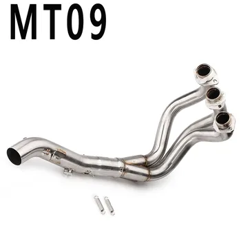 MT09 Slip-On Motorcycle Exhaust Modified Scooter Front Pipe Full System For yamaha FZ-09 MT-09 MT 09 2014-2018 not for Tracer
MT09 Slip-On Motorcycle Exhaust Modified Scooter Front Pipe Full System For yamaha FZ-09 MT-09 MT 09 2014-2018 not for Tracer
