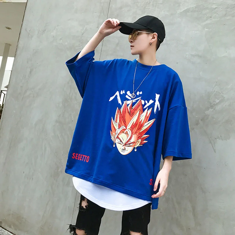 Summer Mens Hip Hop Cotton T Shirt Dragon Ball Print Oversize Swag Tops Tees Shirts Man Clothing US Size M-XL
Summer Mens Hip Hop Cotton T Shirt Dragon Ball Print Oversize Swag Tops Tees Shirts Man Clothing US Size M-XL