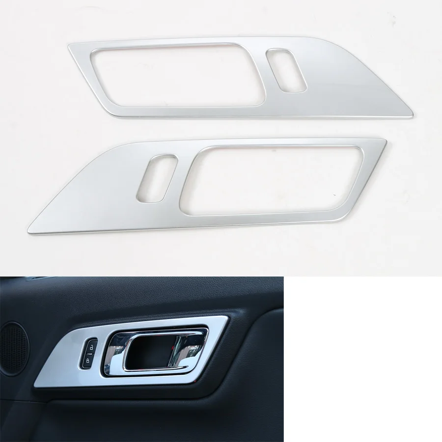 Auto Interior Door Bowl Handle Frame Trim Cover Car Styling Sticker For Ford Mustang 2015 2016 Automobiles accessories
Auto Interior Door Bowl Handle Frame Trim Cover Car Styling Sticker For Ford Mustang 2015 2016 Automobiles accessories