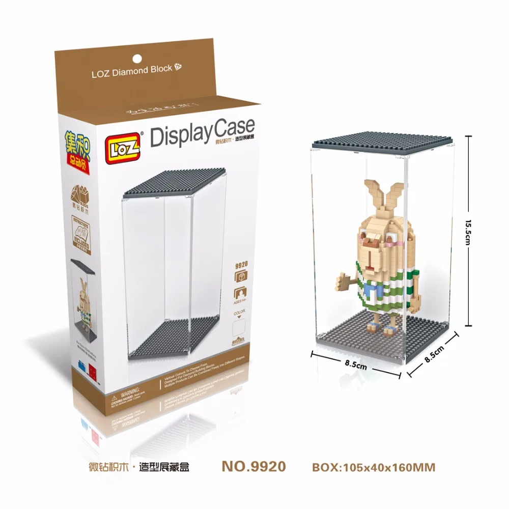LOZ Blocks Display Case DIY Building Bricks action figure Collection Big Size Box Micro Blocks Spareparts Transparent boxes 9920
LOZ Blocks Display Case DIY Building Bricks action figure Collection Big Size Box Micro Blocks Spareparts Transparent boxes 9920