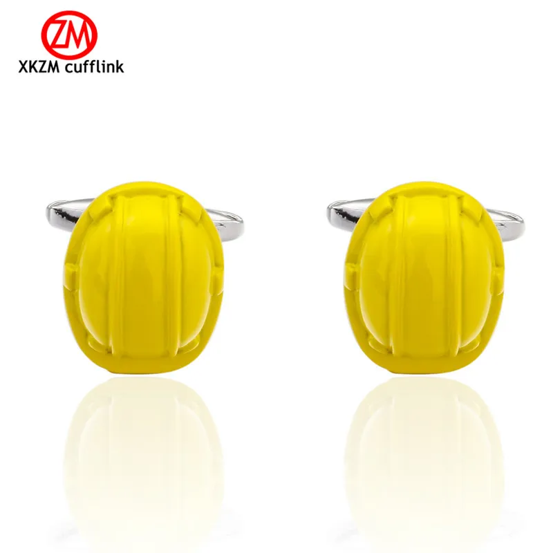 Brand yellow Safety hat Cufflinks High Quality for Mens Shirt Wedding Party Cuff Links The Bake Lacquer Cuff Button Accessories
Brand yellow Safety hat Cufflinks High Quality for Mens Shirt Wedding Party Cuff Links The Bake Lacquer Cuff Button Accessories