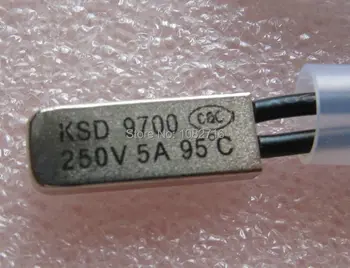 20pcs KSD9700 250V 5A N.C. 95C & 95 Degree normally closed Thermostat Temperature Switch Bimetal Disc Control . Free shipping
20pcs KSD9700 250V 5A N.C. 95C & 95 Degree normally closed Thermostat Temperature Switch Bimetal Disc Control . Free shipping