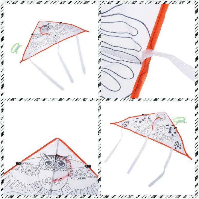 1PC Colorful Kite DIY Painting Kite Flying Foldable Outdoor Beach Kite Kids Children Sport Funny Toys
1PC Colorful Kite DIY Painting Kite Flying Foldable Outdoor Beach Kite Kids Children Sport Funny Toys