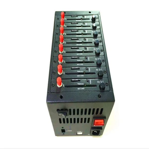 Bulk SMS Software Wavecom Q2303 8 Ports GSM Modem Pool USB Interface 900/1800MHz 8 sim card USSD STK Recharge
Bulk SMS Software Wavecom Q2303 8 Ports GSM Modem Pool USB Interface 900/1800MHz 8 sim card USSD STK Recharge