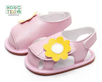 2019 summer New Sweetly baby girls sandals Rubber bottom first walker shoes flower decoration Newborn baby sandal for 0-24M 
2019 summer New Sweetly baby girls sandals Rubber bottom first walker shoes flower decoration Newborn baby sandal for 0-24M