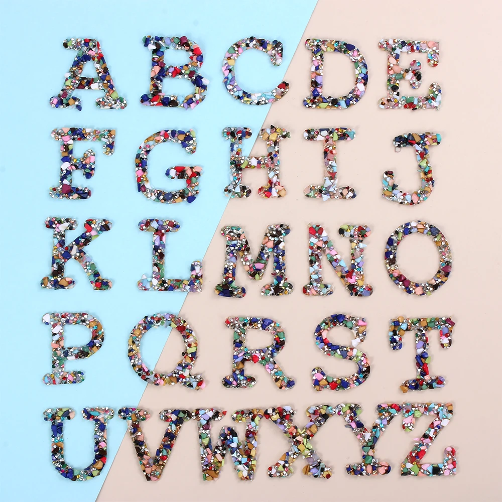 1PC Hot-Fix Rhinestone 26 Letters Crystals Colorful Stones Iron On Patch For Clothing Badge Applique For Clothes Bag Pant Shoes
1PC Hot-Fix Rhinestone 26 Letters Crystals Colorful Stones Iron On Patch For Clothing Badge Applique For Clothes Bag Pant Shoes