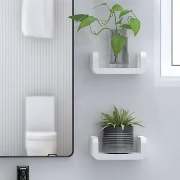 1pc Storage Rack White Plastic Wall-mounted Decorative Corner Shelf Bookshelf Sundries Rack for Home Office
1pc Storage Rack White Plastic Wall-mounted Decorative Corner Shelf Bookshelf Sundries Rack for Home Office