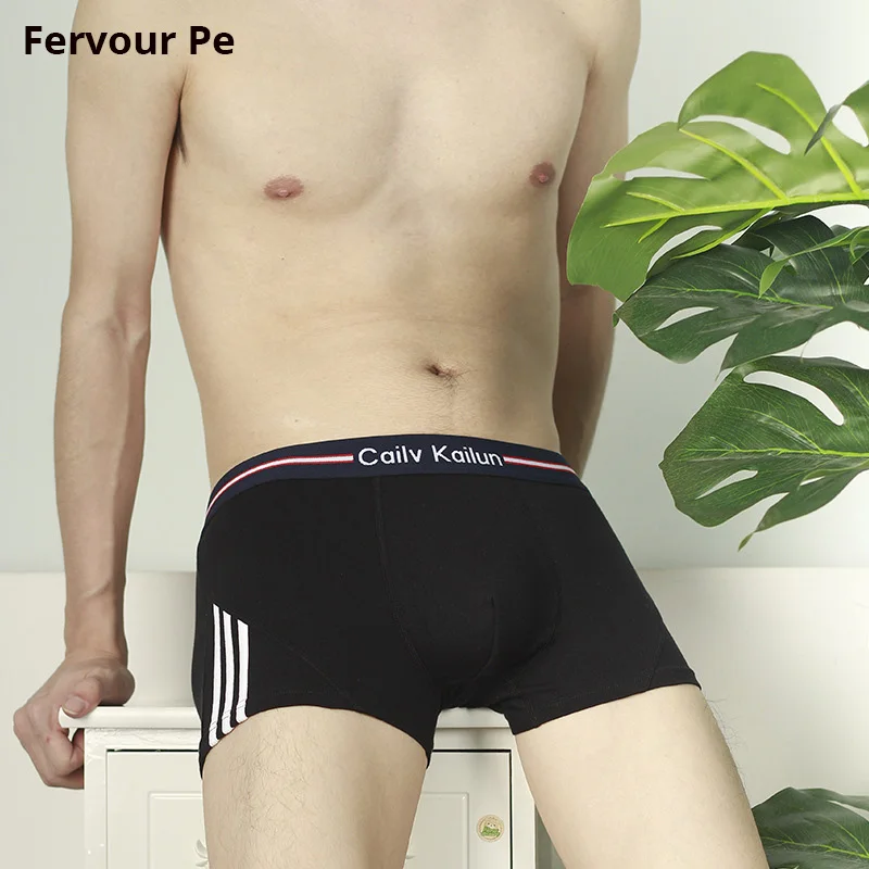 Neutral underwear pure cotton stripe middle waist concise movement pants breathable Lovers Boxers Plus Size M-XXXL B19065
Neutral underwear pure cotton stripe middle waist concise movement pants breathable Lovers Boxers Plus Size M-XXXL B19065