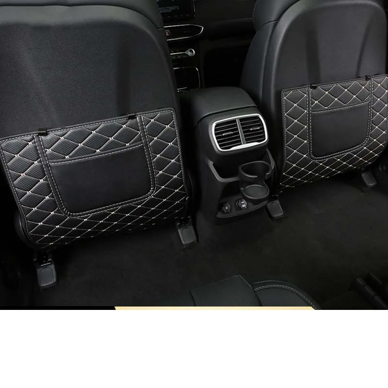 Lsrtw2017 Fiber Leather Car Rear Seat Back Anti-kick Mat for Hyundai Sanfa Fe 4th Generation 2019 2020
Lsrtw2017 Fiber Leather Car Rear Seat Back Anti-kick Mat for Hyundai Sanfa Fe 4th Generation 2019 2020