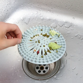 1PC Sink Sewer Filter TPR Floor Drain Strainer Water Hair Stopper Bath Catcher Shower Cover Kitchen Bathroom Anti Clogging
1PC Sink Sewer Filter TPR Floor Drain Strainer Water Hair Stopper Bath Catcher Shower Cover Kitchen Bathroom Anti Clogging