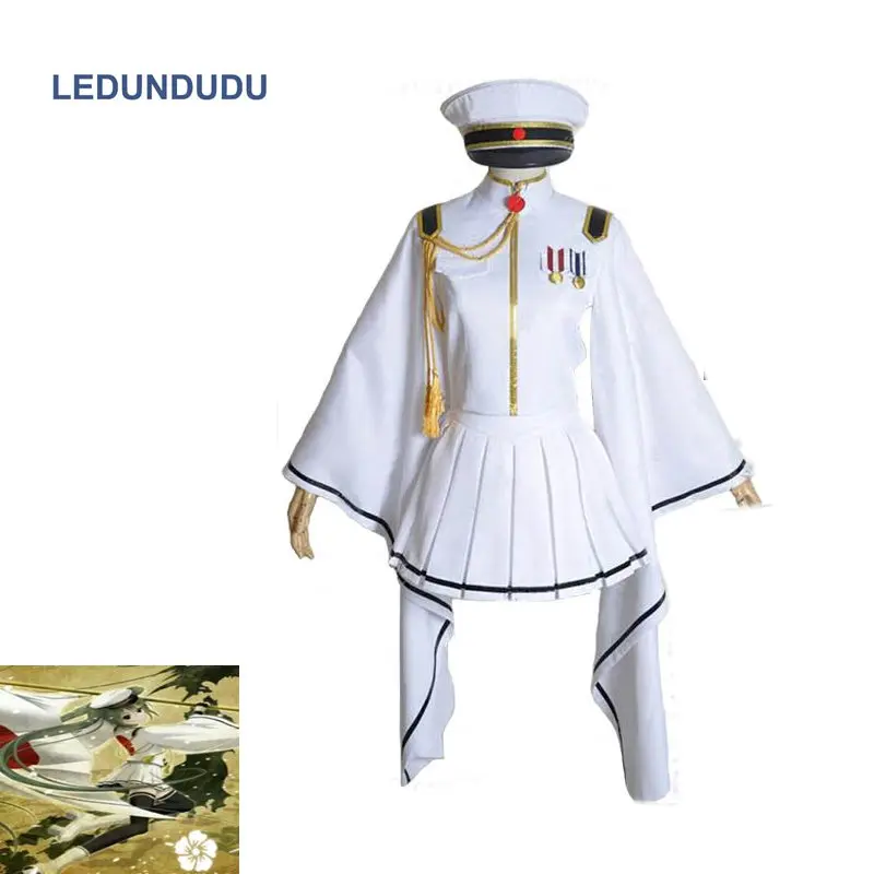 Hot Anime Vocaloid Senbonzakura Hatsune Miku Uniform Women Party Outfit White Miku Cosplay Costumes for Halloween Customized
Hot Anime Vocaloid Senbonzakura Hatsune Miku Uniform Women Party Outfit White Miku Cosplay Costumes for Halloween Customized