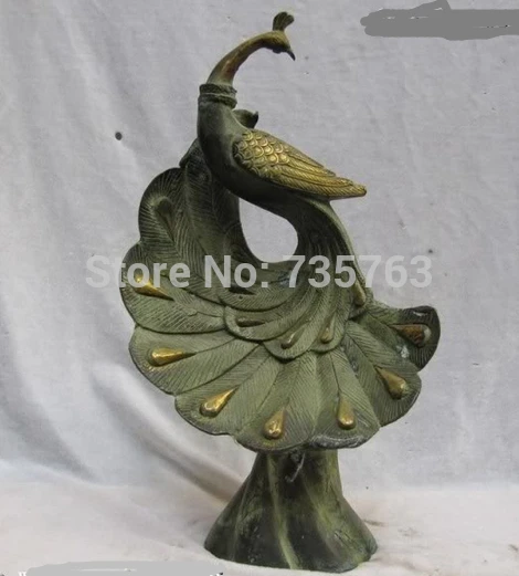 xiuli 001747 12 INCH Chinese Folk collection Old Bronze Gild phoenix phenix Bird Art Statue
xiuli 001747 12 INCH Chinese Folk collection Old Bronze Gild phoenix phenix Bird Art Statue
