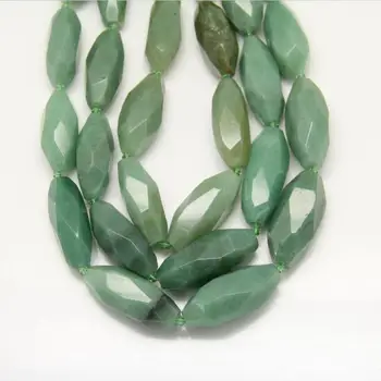 Green Aventurine Faceted Rice Beads for Necklace,15.5" Strand Cut Aventurine Center Drilled Loose Beads Spacers Charm Bracelet
Green Aventurine Faceted Rice Beads for Necklace,15.5" Strand Cut Aventurine Center Drilled Loose Beads Spacers Charm Bracelet