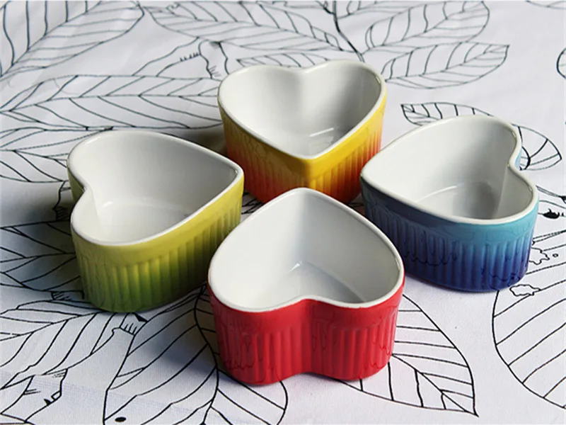 Ceramic Porcelain Heart Shape Pudding Mold Bowl for Baking Multiple Colour Options
Ceramic Porcelain Heart Shape Pudding Mold Bowl for Baking Multiple Colour Options