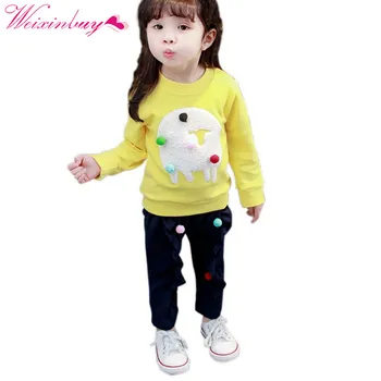 2Pcs/Set Girls Cute Cotton Clothes Suits Sweater+Pants Kids Clothes For Girls Tops Autumn Sports Casual Baby Girl Clothes Set
2Pcs/Set Girls Cute Cotton Clothes Suits Sweater+Pants Kids Clothes For Girls Tops Autumn Sports Casual Baby Girl Clothes Set