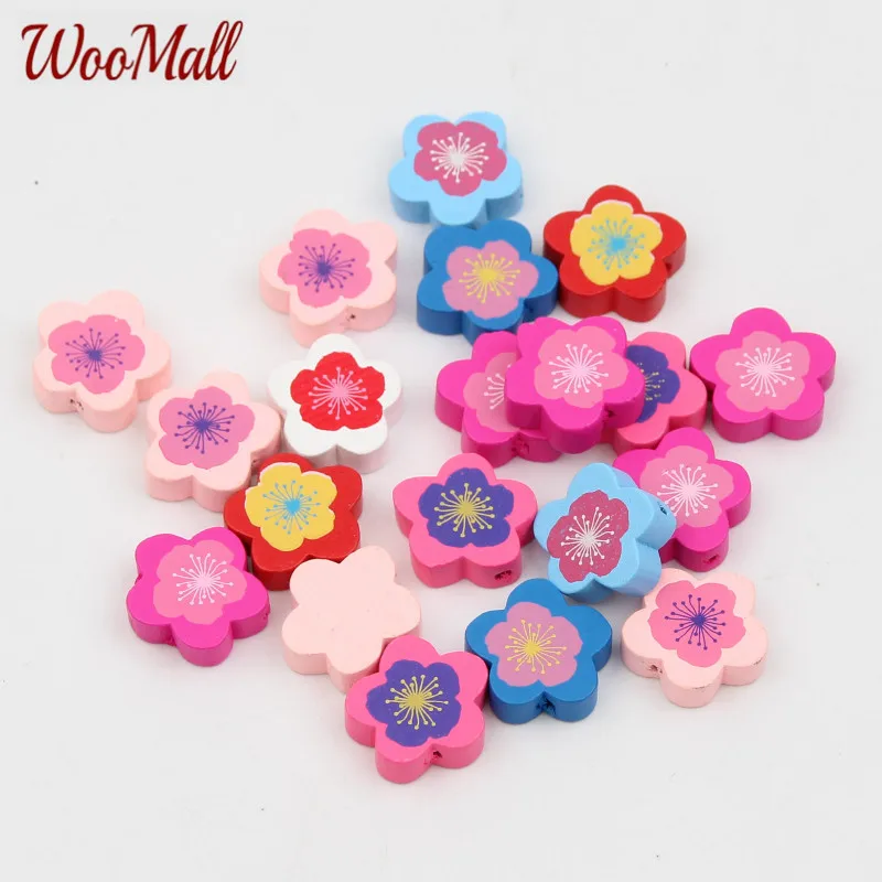 Mixed Color 20PCS Flower Shape 20mm Wood Beads For Making Jewelry DIY Toys Pacifier Clip Wooden Beads
Mixed Color 20PCS Flower Shape 20mm Wood Beads For Making Jewelry DIY Toys Pacifier Clip Wooden Beads