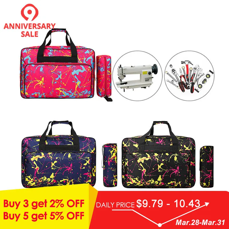 Multifunctional Large Capacity Sewing Machine Bag Travel Portable Storage Bag Sewing Machine Bags Sewing Tools Hand Bags
Multifunctional Large Capacity Sewing Machine Bag Travel Portable Storage Bag Sewing Machine Bags Sewing Tools Hand Bags
