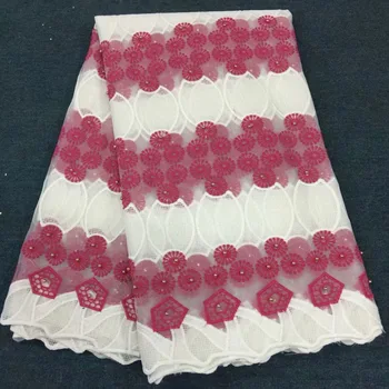 African Net Lace Fabrics With Beads Mesh lace Yellow High Quality Nigerian French Tulle Lace Fabric for Wedding Red 5 yards A826
African Net Lace Fabrics With Beads Mesh lace Yellow High Quality Nigerian French Tulle Lace Fabric for Wedding Red 5 yards A826