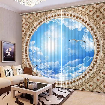 High Quality 3D Printing Curtains High Quality Lifelike Magical Mirror World Curtains Bedroom Living Room Curtains CL-067 
High Quality 3D Printing Curtains High Quality Lifelike Magical Mirror World Curtains Bedroom Living Room Curtains CL-067