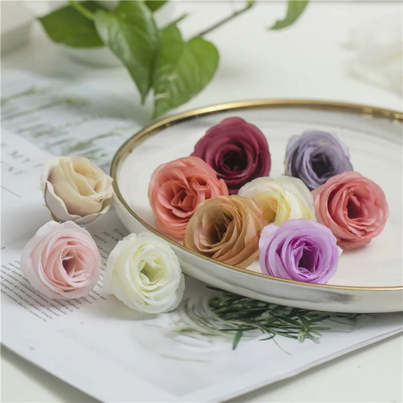 10 Pieces / Lot 5CM Artificial Flowers for Wedding Rose Party Bride Bouquet Head Silk Fake Rose DIY Home Decor Rose Flowers
10 Pieces / Lot 5CM Artificial Flowers for Wedding Rose Party Bride Bouquet Head Silk Fake Rose DIY Home Decor Rose Flowers