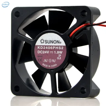Original KD2406PHS2 Computer Blower Double Ball Cooling Fan DC 24V 1.9W 6015 60*60*15mm 2 Wires
Original KD2406PHS2 Computer Blower Double Ball Cooling Fan DC 24V 1.9W 6015 60*60*15mm 2 Wires